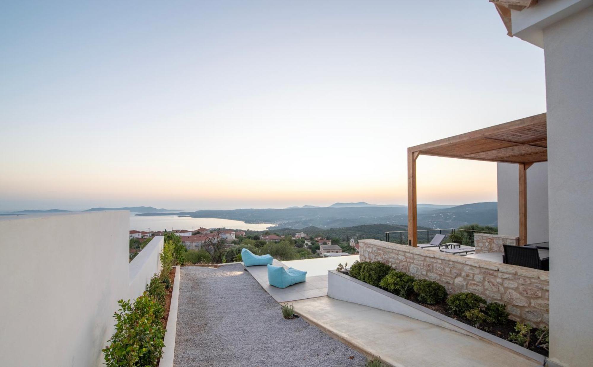 Sunset Luxury Villa Akritokhórion Eksteriør billede